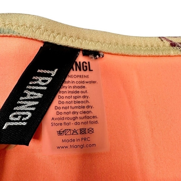 TRIANGL Coco Floral Affair Neoprene Bikini Bottoms - Picture 4 of 4